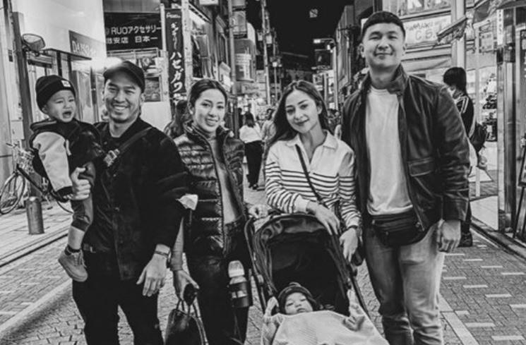 Potret Baby Izz liburan di Jepang. (Instagram/@indpriw)