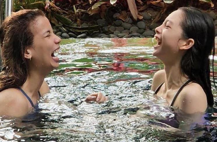 Potret Kompak Sabrina Chairunnisa dan Nada Tarina Putri. (Instagram/sabrinachairunnisa_)