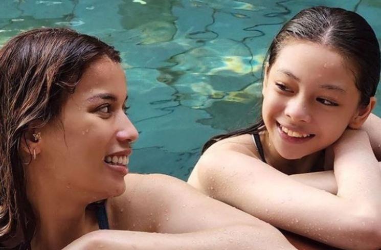 Potret Kompak Sabrina Chairunnisa dan Nada Tarina Putri. (Instagram/sabrinachairunnisa_)
