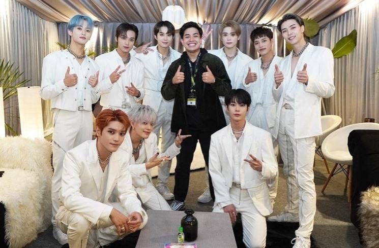 Momen Jerome Polin Ketemu NCT 127. (Instagram/jeromepolin)