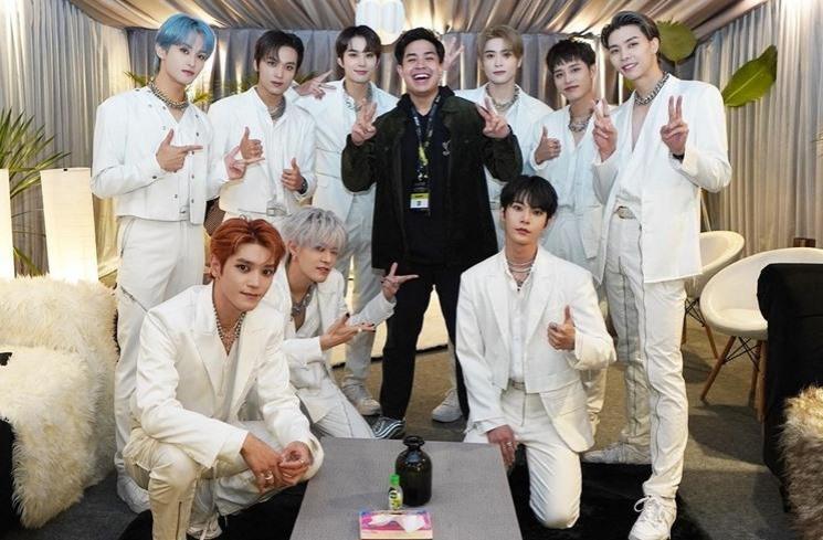 Momen Jerome Polin Ketemu NCT 127. (Instagram/jeromepolin)