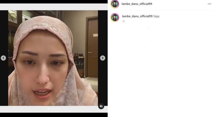Adelian Wilhemina buka suara terkait Kiesha Alvaro (Instagram/lambe_danu_official99)