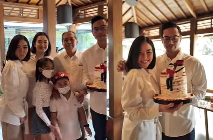 Momen Gisel Rayakan Ultah Rino Soedarjo (Instagram/@fadi.iskandar)
