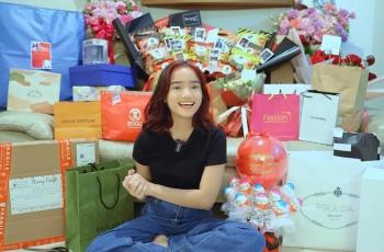 10 Momen Fuji Unboxing Kado Ultah, Hadiah Spesial dari Thariq Halilintar Dibuka Paling Terakhir