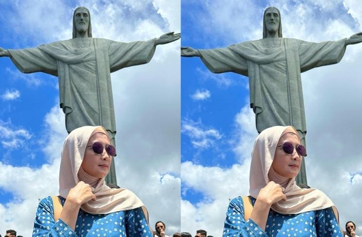 Potret Liburan Desy Ratnasari ke Brasil (instagram/@desyratnasariterdepan)