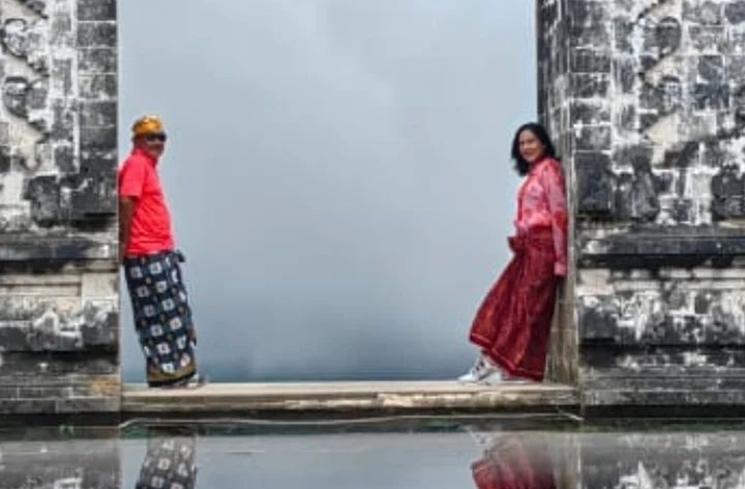 Momen Kebersamaan Lydia Kandou dengan David Sumendap (Instagram/@lydiakandou_)