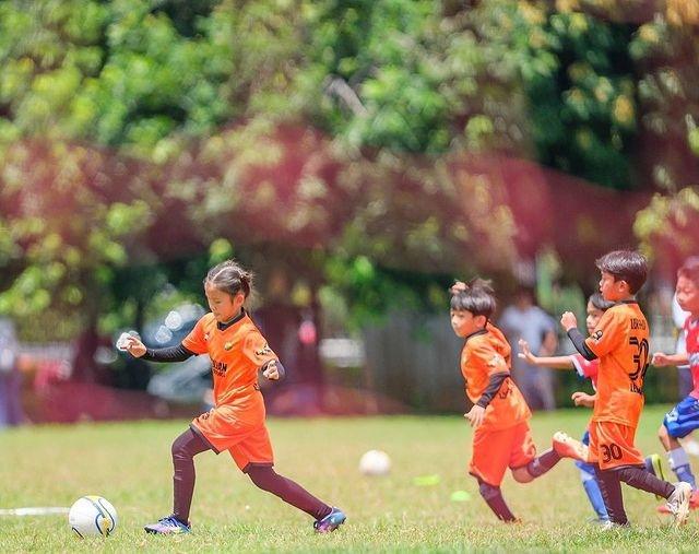 Potret Kala Zaskia Adya Mecca Main Bola(Instagram/@zaskiadyamecca)