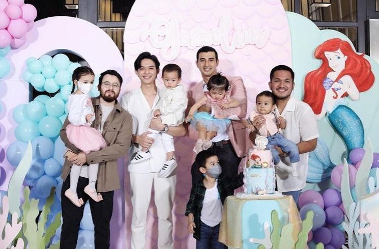 Potret Pesta Ulang tahun Guzel Anak Ali Syakieb. (Instagram/marginw)