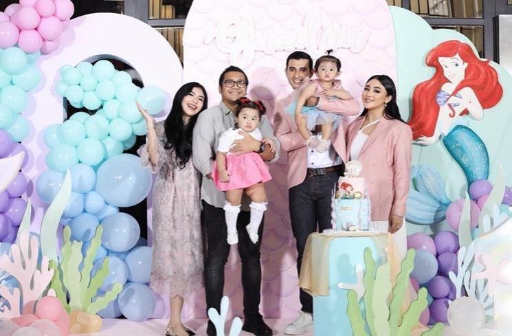 Potret Pesta Ulang tahun Guzel Anak Ali Syakieb. (Instagram/marginw)
