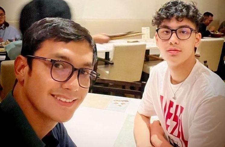 Potret Khayru Anak Gunawan dengan Rambut Ikal. (Instagram/gunawan_sudrajat_real)