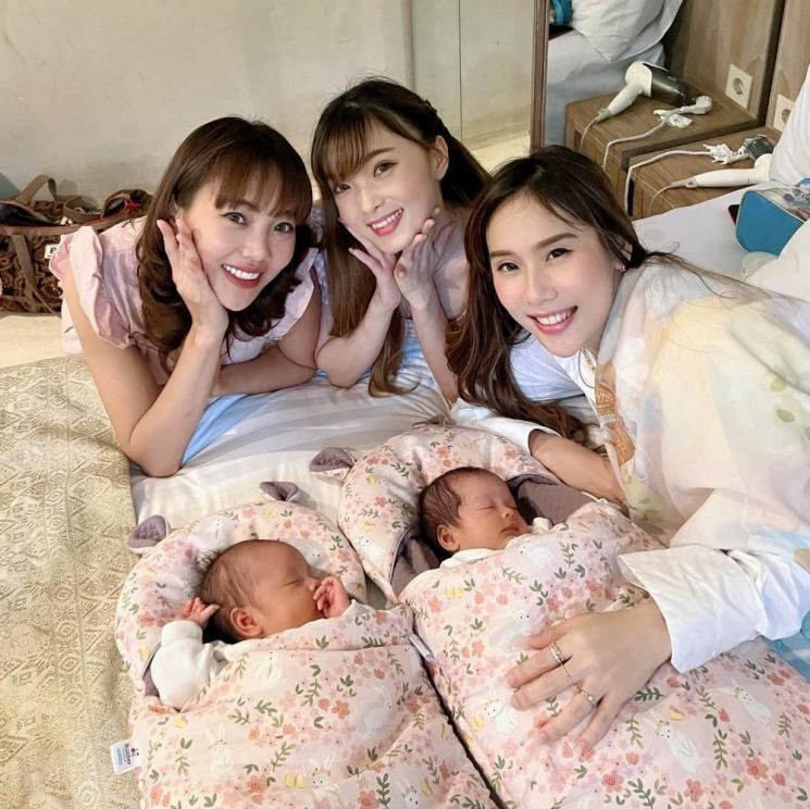 Momen Akikah Anak Kembar Anisa Rahma(Instagram/@steffy_ai)