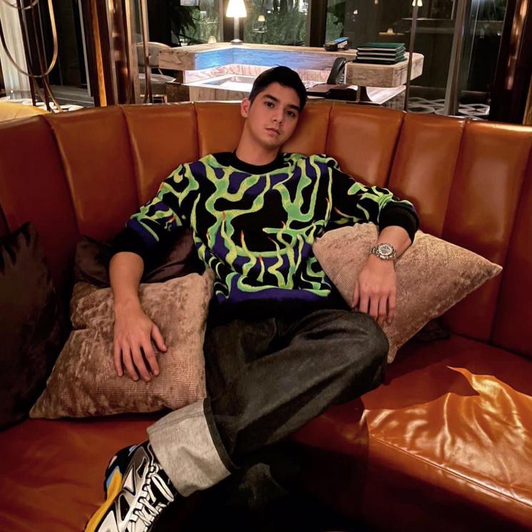 Potret Al Ghazali jadi model Louis Vuitton. (Instagram/@alghazali7)