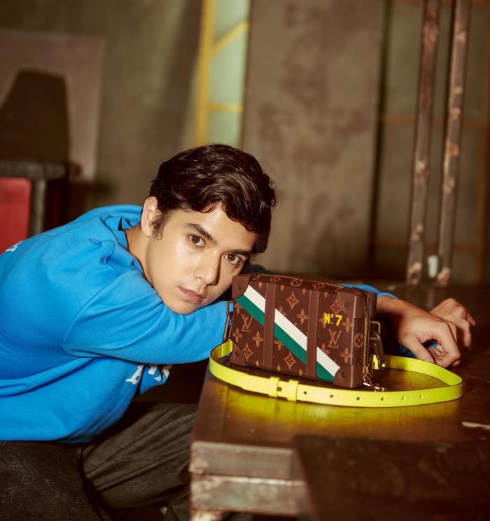 Potret Al Ghazali jadi model Louis Vuitton. (Instagram/@alghazali7)