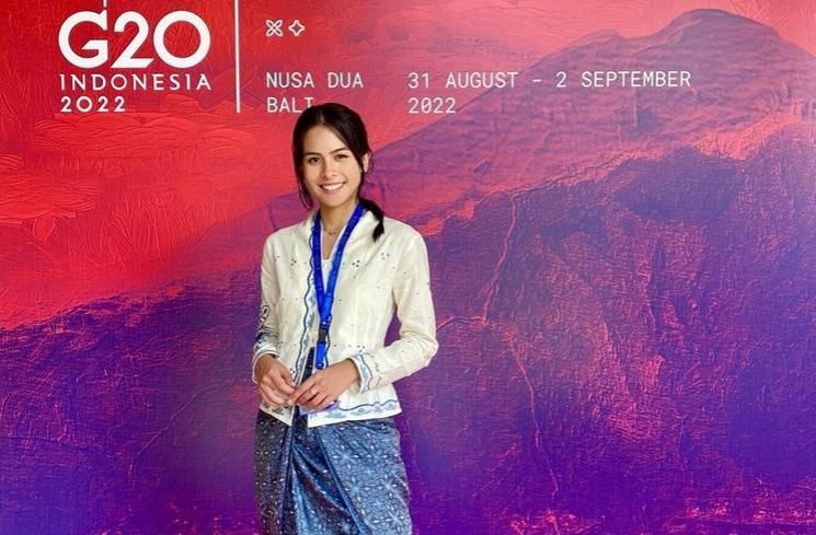 Potret Maudy Ayunda Jadi Juru Bicara di KTT G20 (Instagram/maudyayunda)