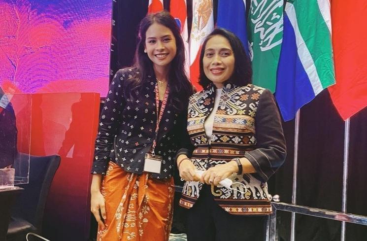 Potret Maudy Ayunda Jadi Juru Bicara di KTT G20 (Instagram/maudyayunda)