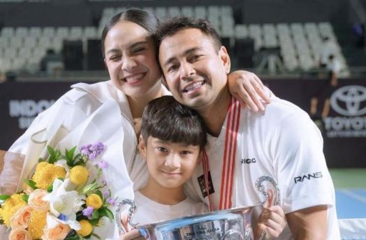 Potret Anak Artis di Tiba Tiba Tenis. (Instagram/raffinagita1717)