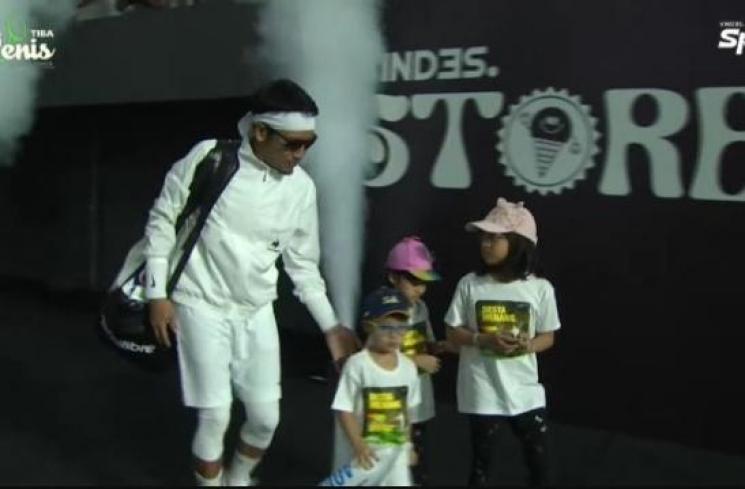 Potret Anak Artis di Tiba Tiba Tenis. (YouTube/Vindes)