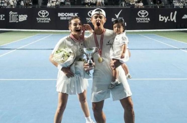 Potret Anak Artis di Tiba Tiba Tenis. (Instagram/dionwiyoko)