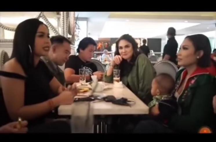 Reino Barack nongkrong bareng geng Menteri Ceria (Instagram/@lambe_danu official99)