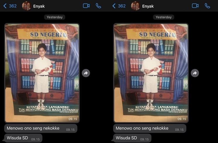 Potret Kedekatan Kaesang dan Ibu Iriana (instagram/@kaesangp)