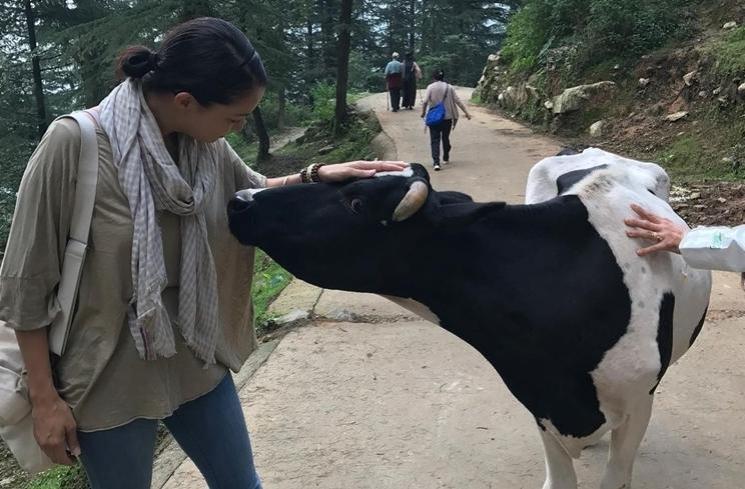 Foto Nadya Hutagalung Tinggal di Pedesaan (Instagram/nadyahutagalung)