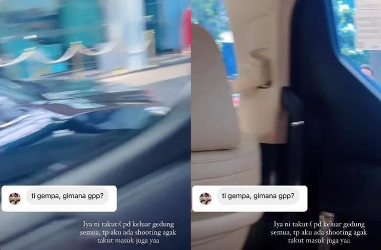 Artis Curhat Rasakan Gempa (instagram/@fuji_an)