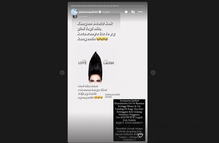 Syahrini [Instagram/@princessyahrini]