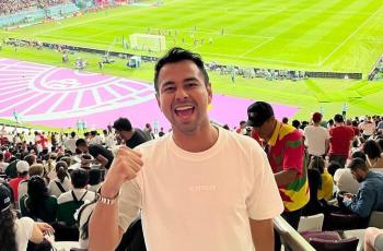 Nonton Piala Dunia 2022 di Qatar, Raffi Ahmad Kaget Ketemu 'Denny Sumargo': Ngapain Lo?