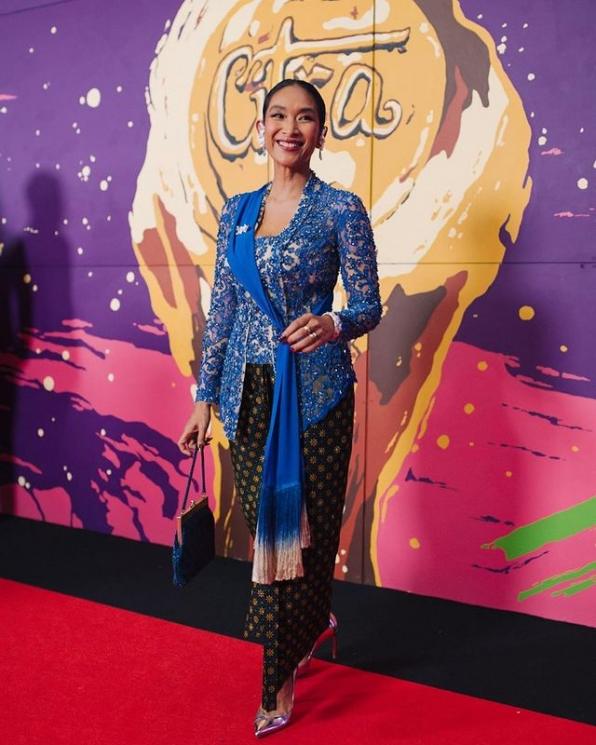 Potret Artis di Red Carpet FFI 2022. (Instagram/happysalma)