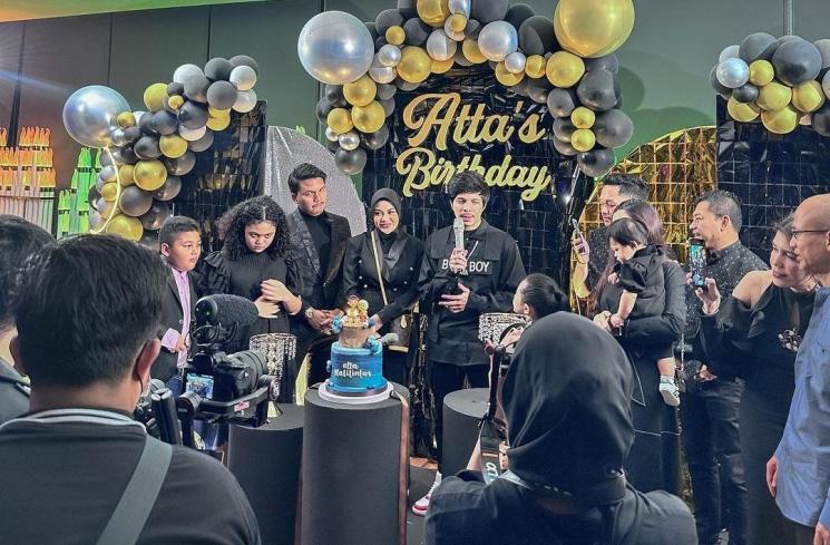 ultah Atta Halilintar (Instagram/@millencyrus)