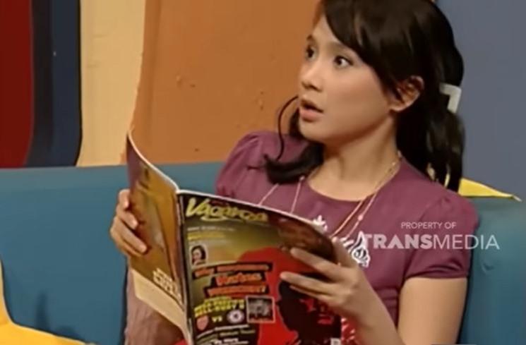 Potret Lawas Nagita Slavina Main Sketsa Komedi. (YouTube/TRANS TV Official)