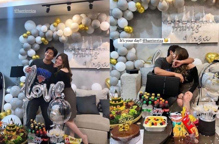 Potret Harris Vriza Rayakan Ultah ke-29 (instagram/@harrisvriza)