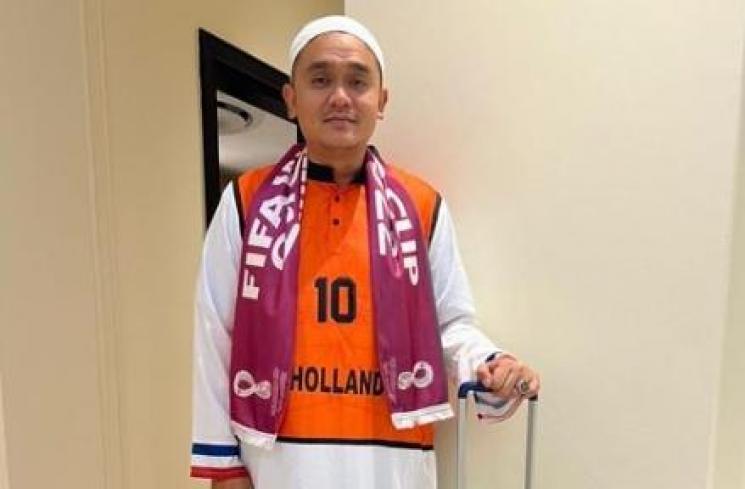 Artis Indonesia dan Tim Jagoannya di Piala Dunia. (Instagram/rudotvincent)