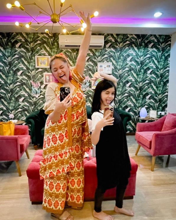 Potret Kompak Marshanda dan Sienna(Instagram/@marshanda99)
