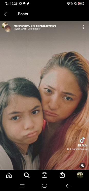 Potret Kompak Marshanda dan Sienna(Instagram/@marshanda99)