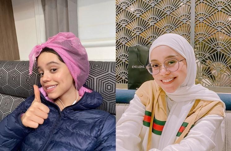 Adu Gaya Jenna Ortega dan Lesti Kejora (instagram/@jennaortega/@lestykejora)