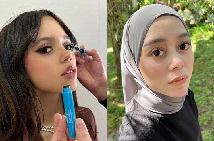 Adu Gaya Jenna Ortega dan Lesti Kejora (instagram/@jennaortega/@lestykejora)