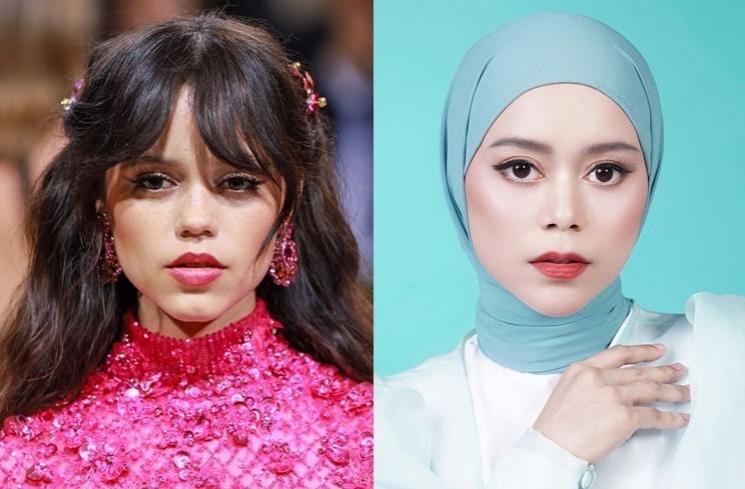 Adu Gaya Jenna Ortega dan Lesti Kejora (instagram/@jennaortega/@lestykejora)