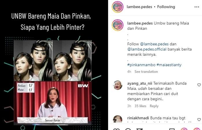 Pinkan Mambo dan Maia Estianty (instagram)