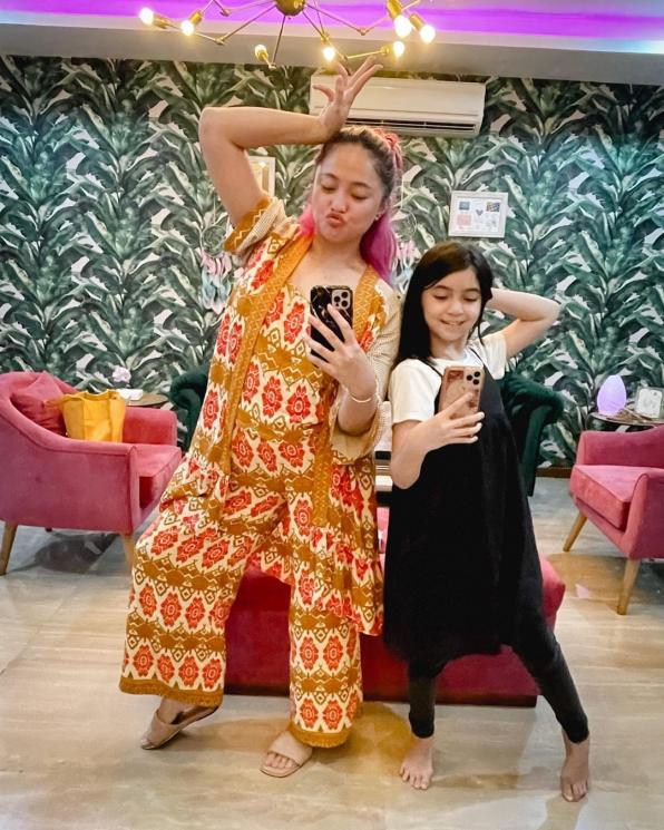 Potret Kompak Marshanda dan Sienna(Instagram/@marshanda99)
