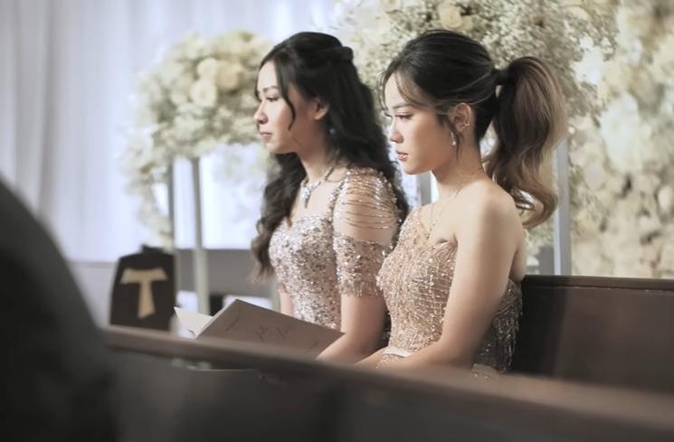 Potret Aliyyah Kohl di Nikahan Kakak (YouTube Jess No Limit)
