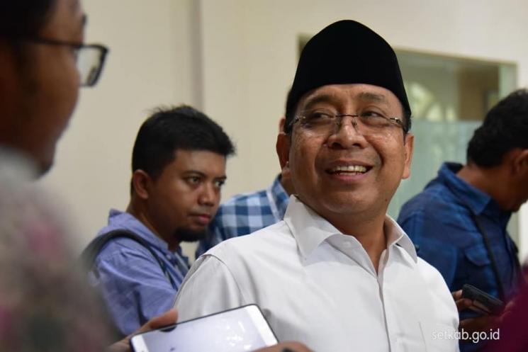 Deretan Menteri Inspeksi Rumah Erina Gudono hingga Lokasi Pernikahan. (Instagram/sekretariat.kabinet)