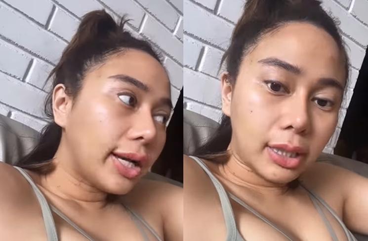 Potret Aksi Nyeleneh Denise Cariesta (Instagram/@denisechariesta91)