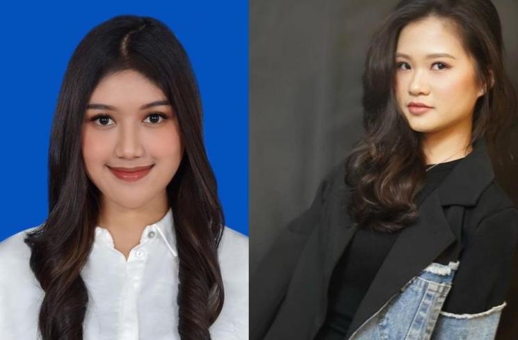 Adu Kecantikan Erina Gudono Vs Felicia Tissue. (Instagram/erinagudono dan feliciatissue)