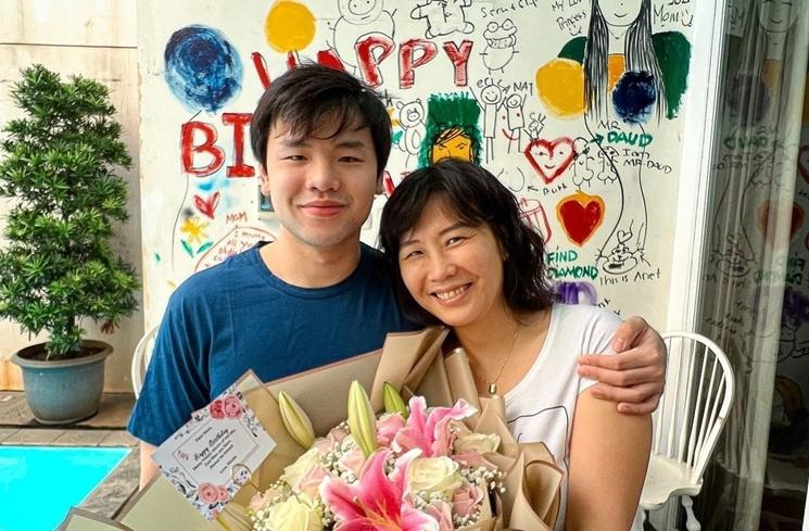 Momen Ulang Tahun Veronica Tan (Instagram/@nachoseann)