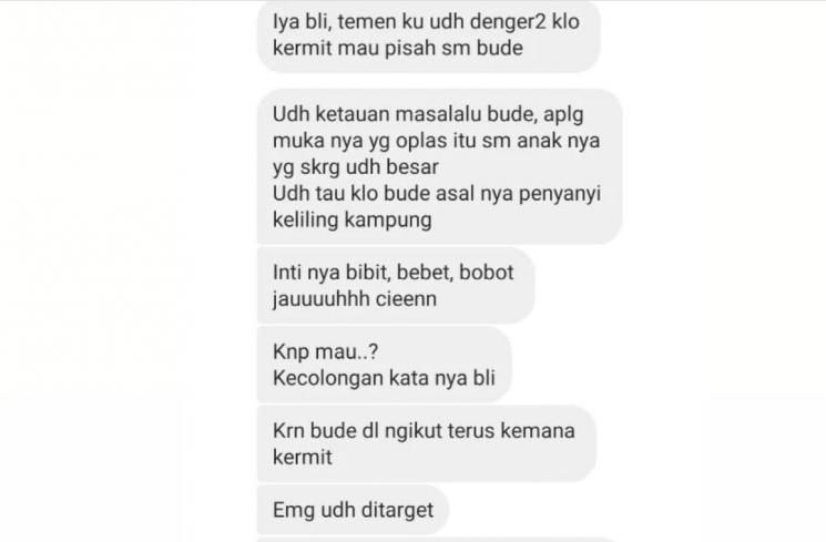 curhatan diduga staf rumah keluarga Reino Barack (Instagram/@conglie_willlneverdie)