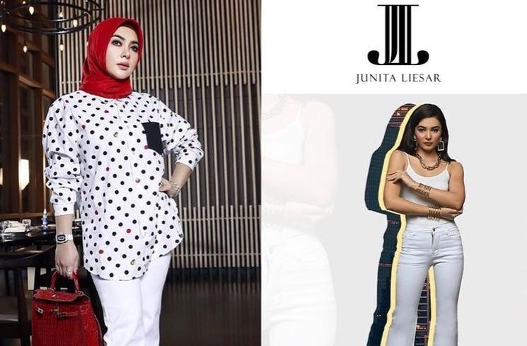 Outfit Syahrini Harganya Nggak Sampai Sejuta (Instagram/@fashionsyahrini2)