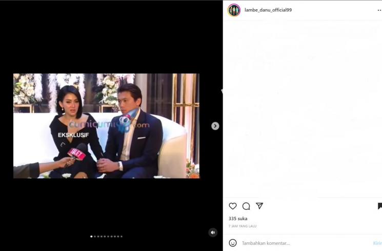Syahrini [Instagram/@lambe_danu_official99]