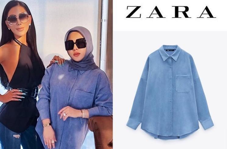 Outfit Syahrini Harganya Nggak Sampai Sejuta (Instagram/@fashionsyahrini2)