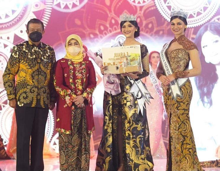 Potret Erina Gudono saat Ikut Ajang Puteri Indonesia. (Instagram/erinagudono)
